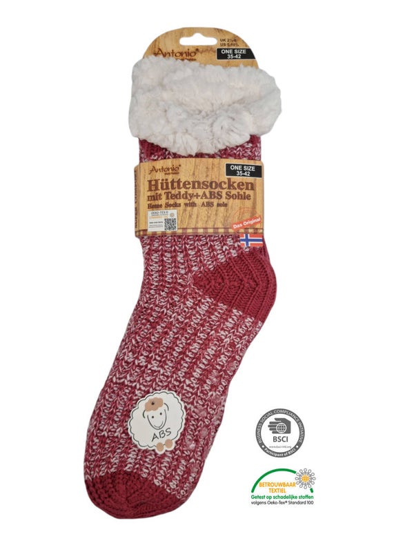 Huissokken gebreid - One size (35-42)