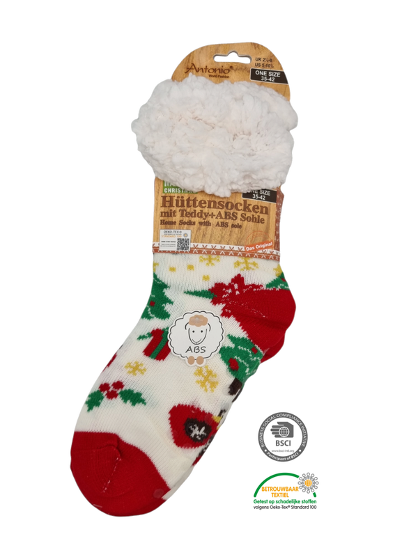 Huissokken kerst - One size (38-42)