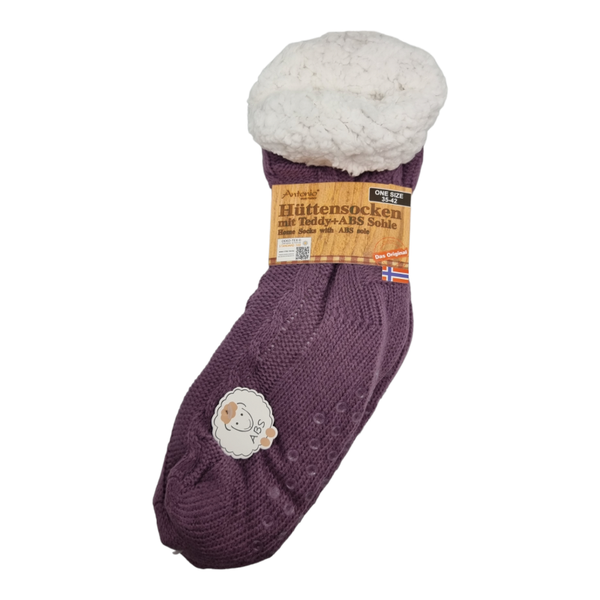 Huissokken gebreid - One size (35-42)