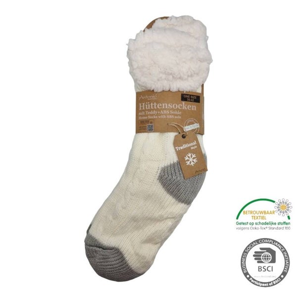 Huissokken gebreid - One size (35-42)