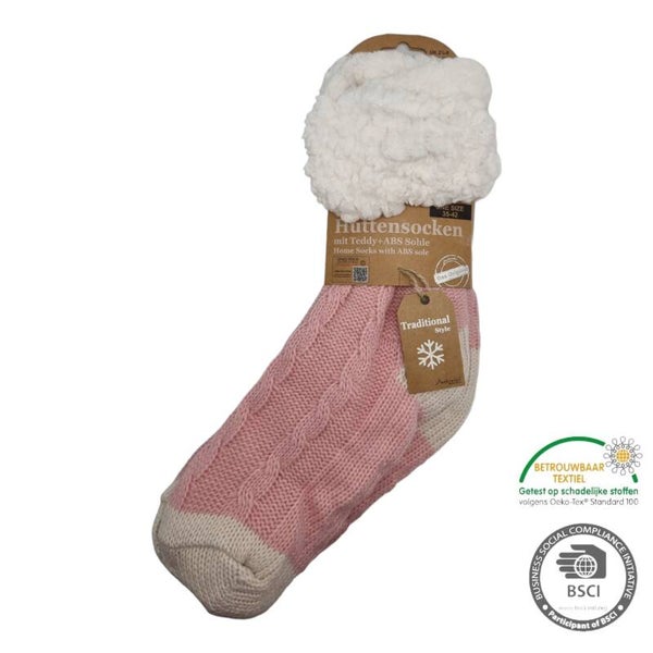 Huissokken gebreid - One size (35-42)