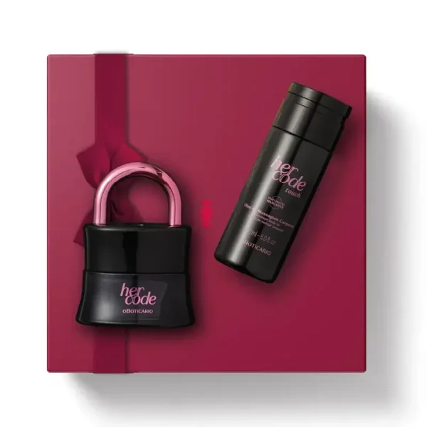 Kit Her Code Touch: Eau De Parfum 50ml + Óleo de Massagem Corporal 150ml