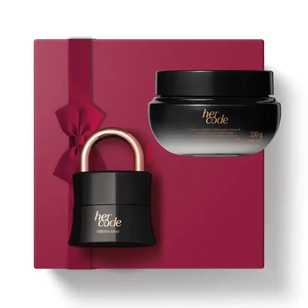 Her Code Kit : Eau de Parfum 50 ml + Crème Velouté 250 g
