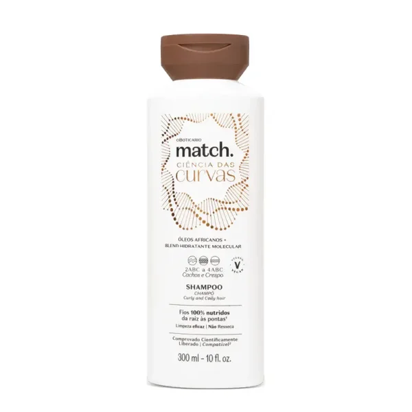 Shampoing Match Science pour boucles, 300 ml
