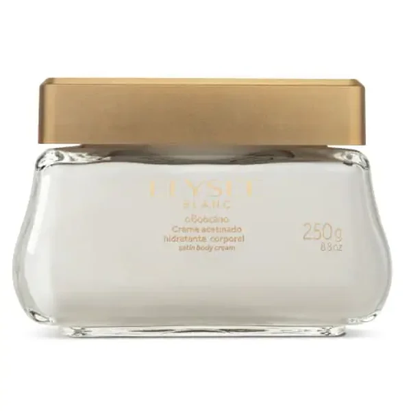 Crème Hydratante Satinée Elysée Blanc, 250 g