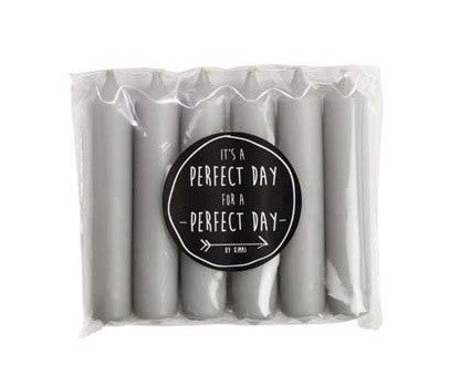 Dinerkaars Cool Grey, set à 6