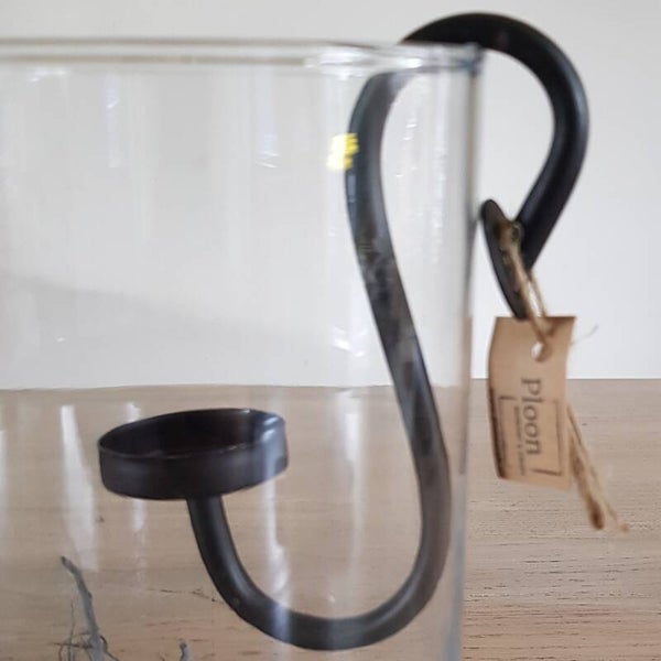 Natural Collections theelichthouder metaal 12 cm