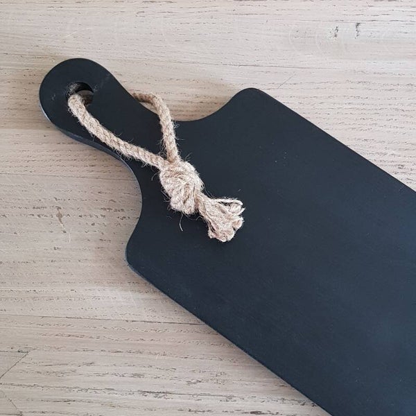 Snijplank Rubberwood zwart 50 x 15 x 2cm