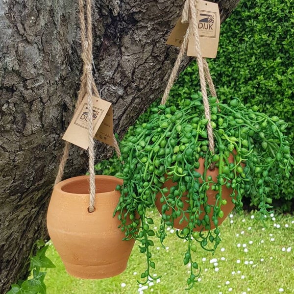 Terracotta pot hangend dia 12 cm