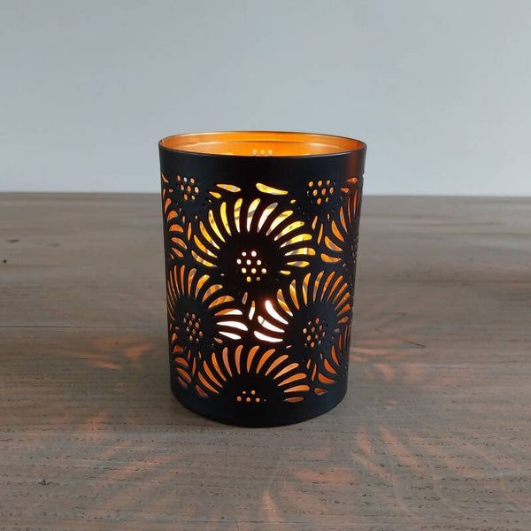 Kandelaar votive 'Fan' S rond dia 8 x 10 cm