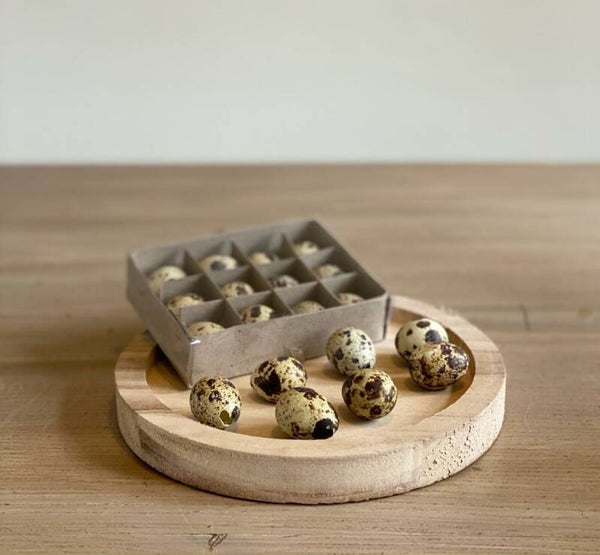 Doosje kwarteleitjes bruin 12 stuks