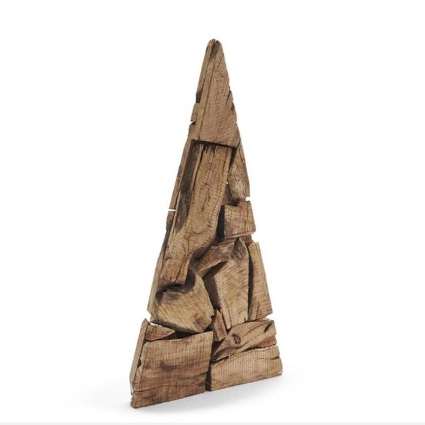 Kerstboom hout 35 x 60 cm