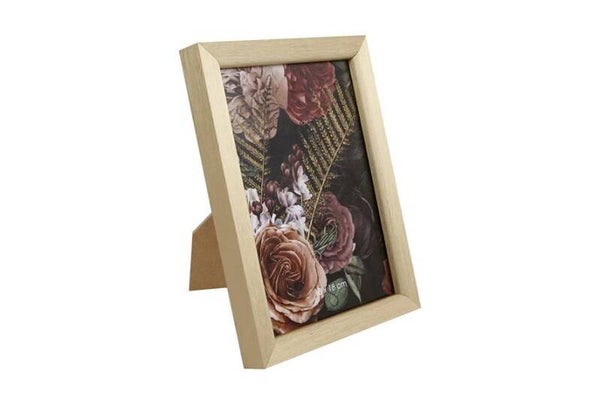 Fotolijst hout messingkleur 18 x 19 x 1,5 cm