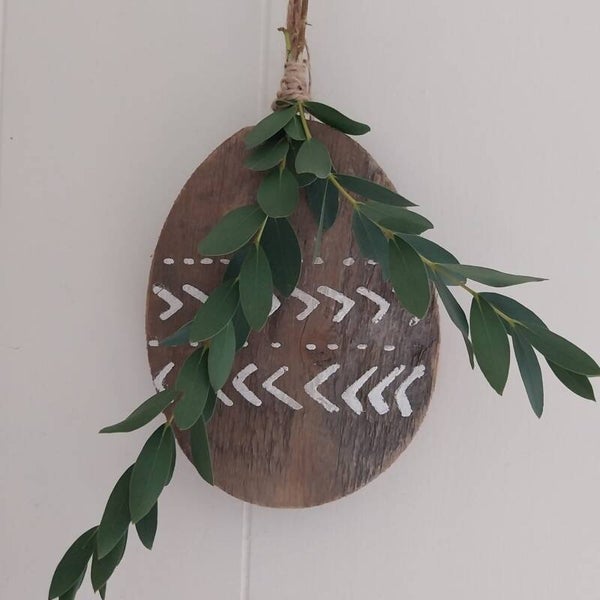 Hanger ei historic wood 13 x 10 cm