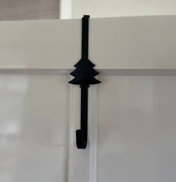 Krans hanger metaal kerstboom