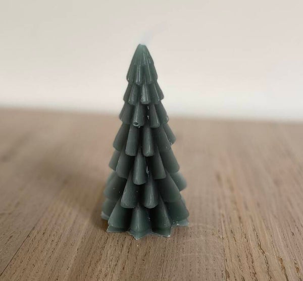 Kerstboom kaars XS Forest 6,3 x 12 cm