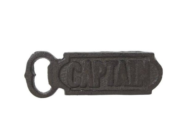 Bieropener 'Captain bruin gietijzer 5 x 2 x 14,5 cm