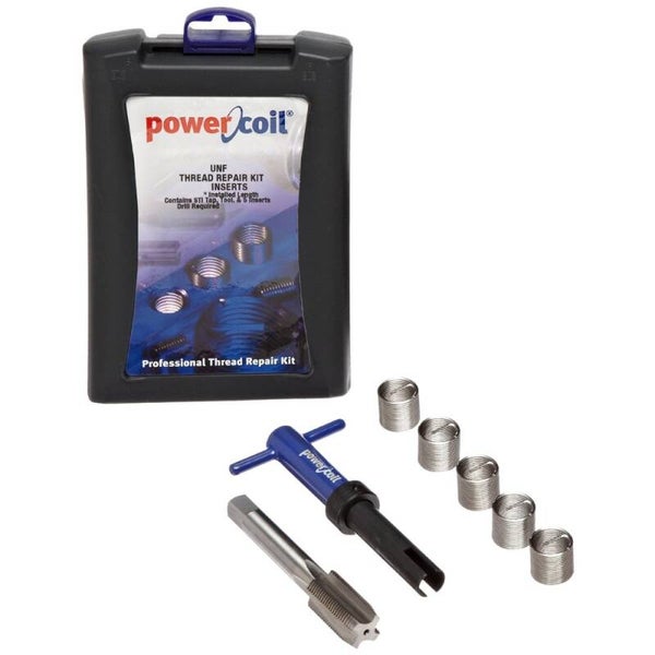 Powercoil Kit de reparación de roscas (con 5 insertos de repuesto)