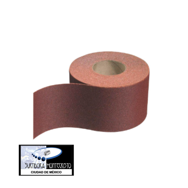 Rollo De Lija X-86 4''X 45.72 Metros Grano 60 Fandeli