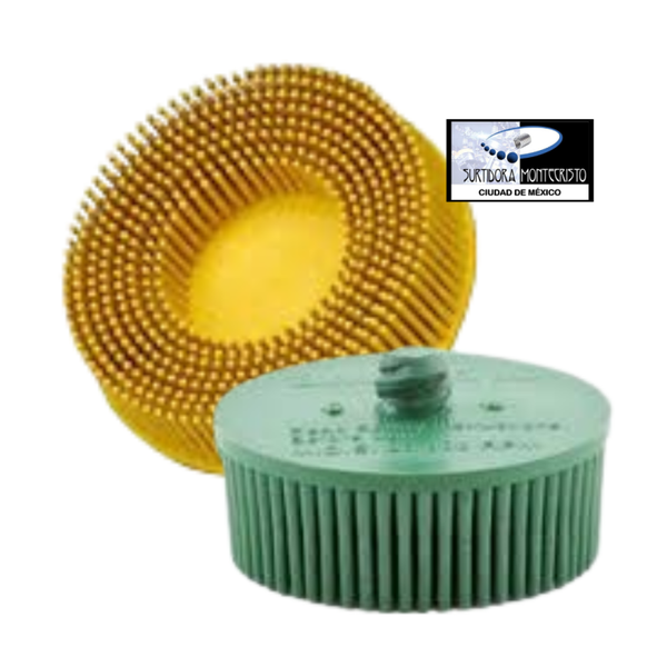 Discos de cerdas roloc med. 3"