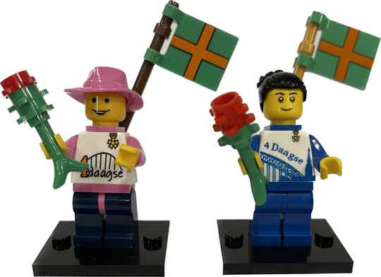 4Daagse poppetje duo