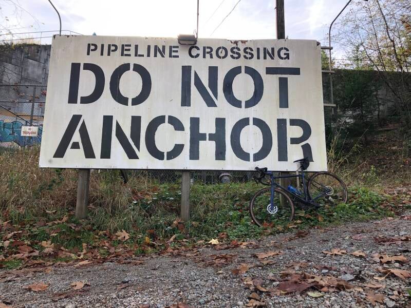 Trans Canada Trail gravel in Burnaby