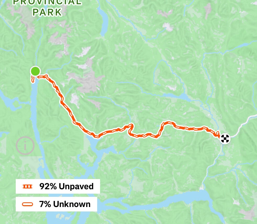 Gold Bridge Relay Creek