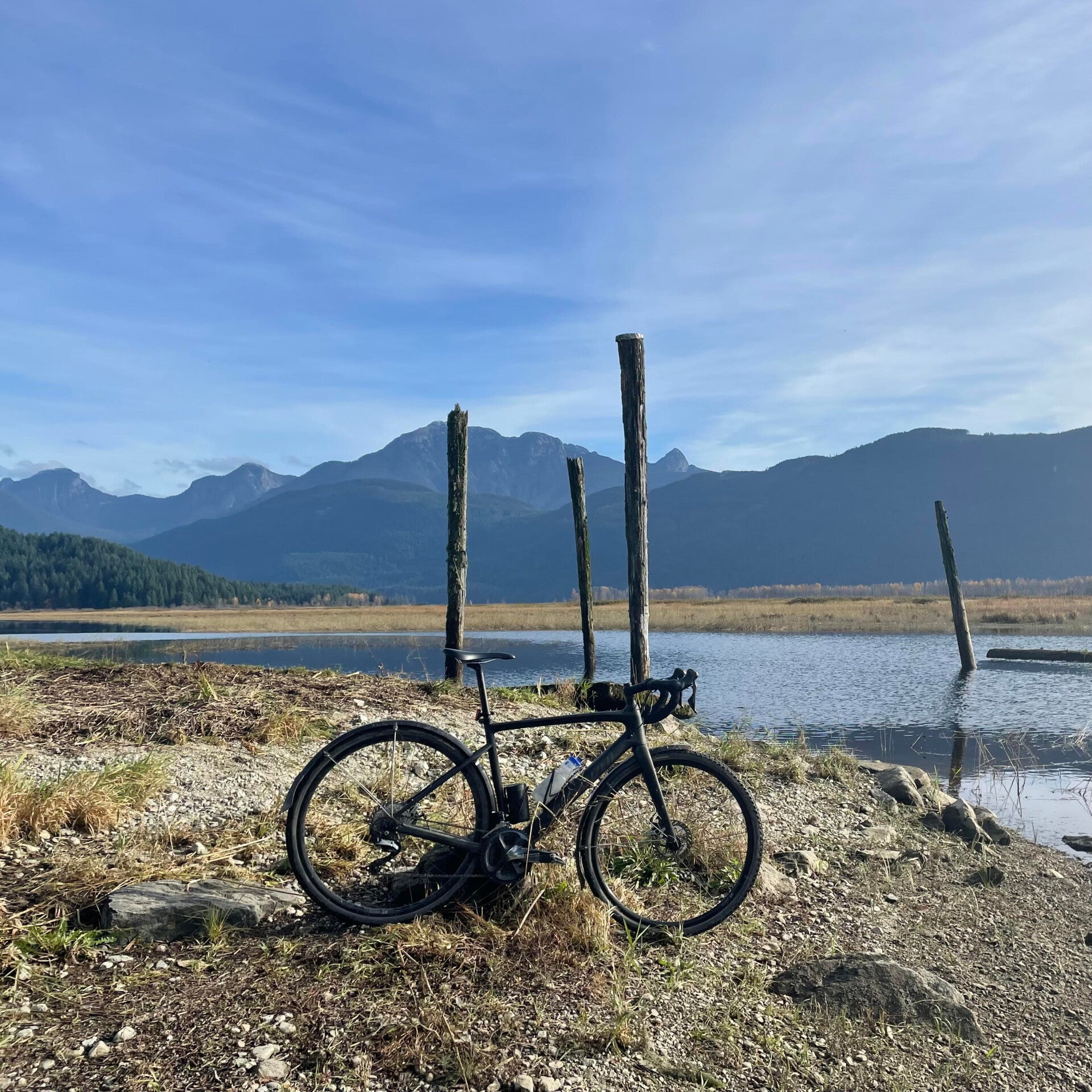 Trans Canada Trail gravel in Burnaby