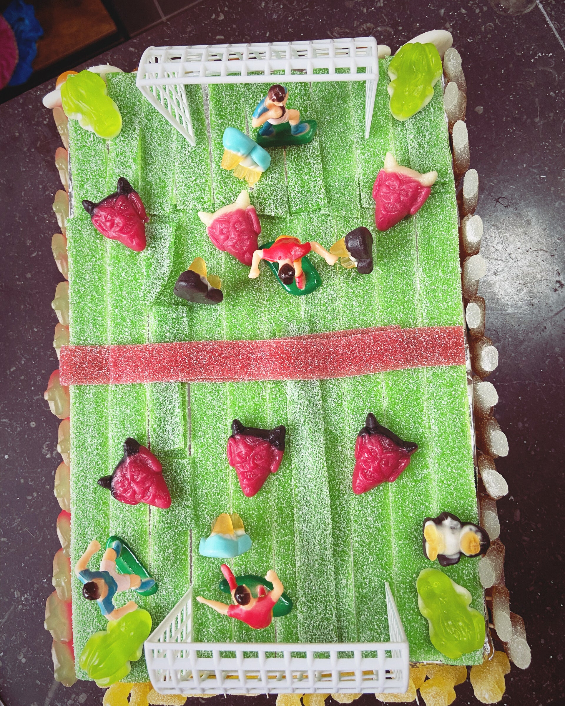 snoeptaart voetbalplein