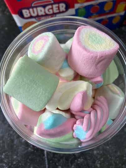 marshmallow met vanillesmaak
