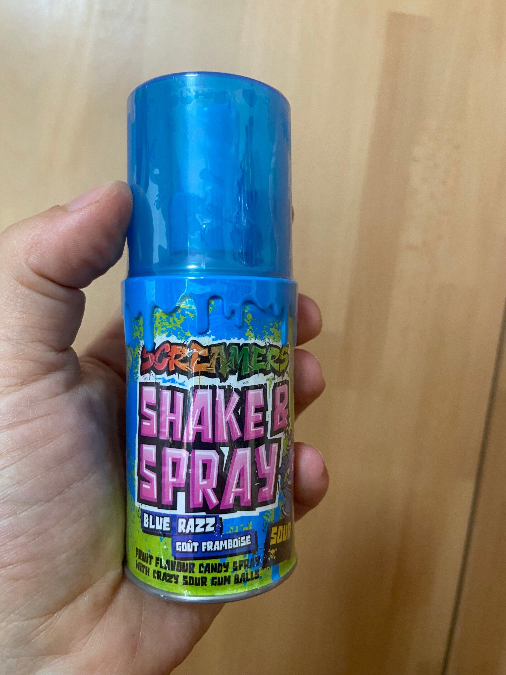shake&spray blue rasp