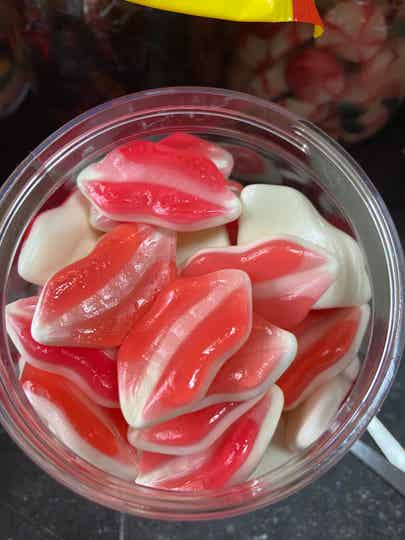 lippen perziksmaak