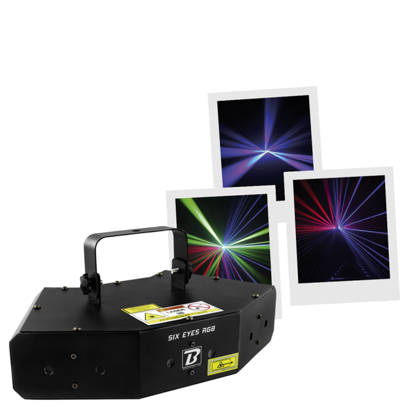 laser BOOMTONE DJ six eyes RGB