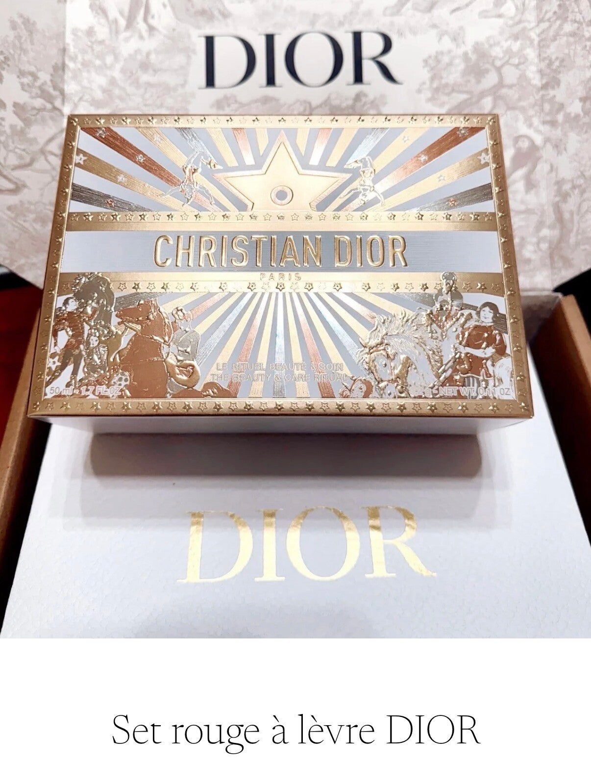 Coffret de rouge à lèvres dior