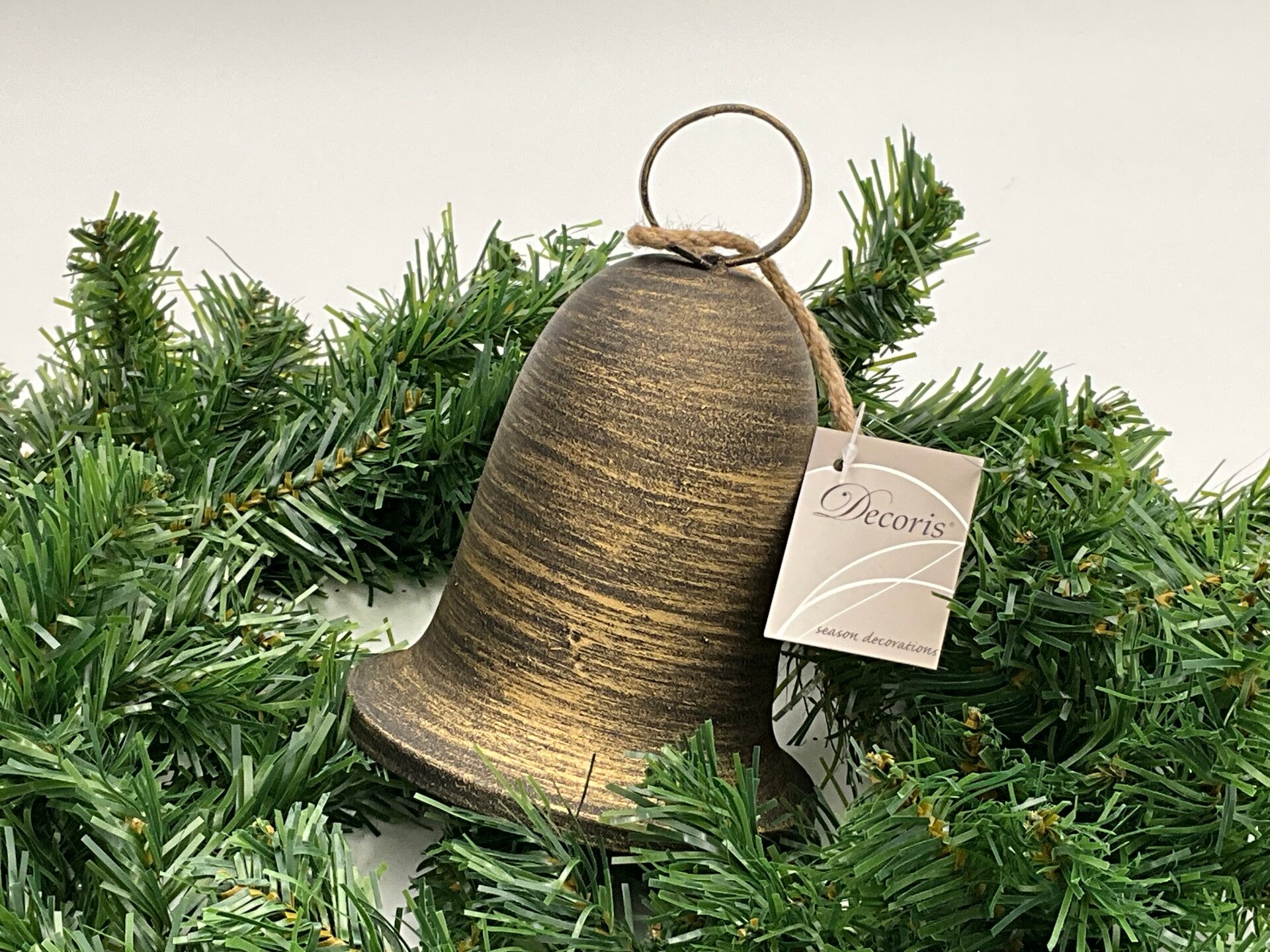 Decoris Metalen Bel Goud/zwart tinten