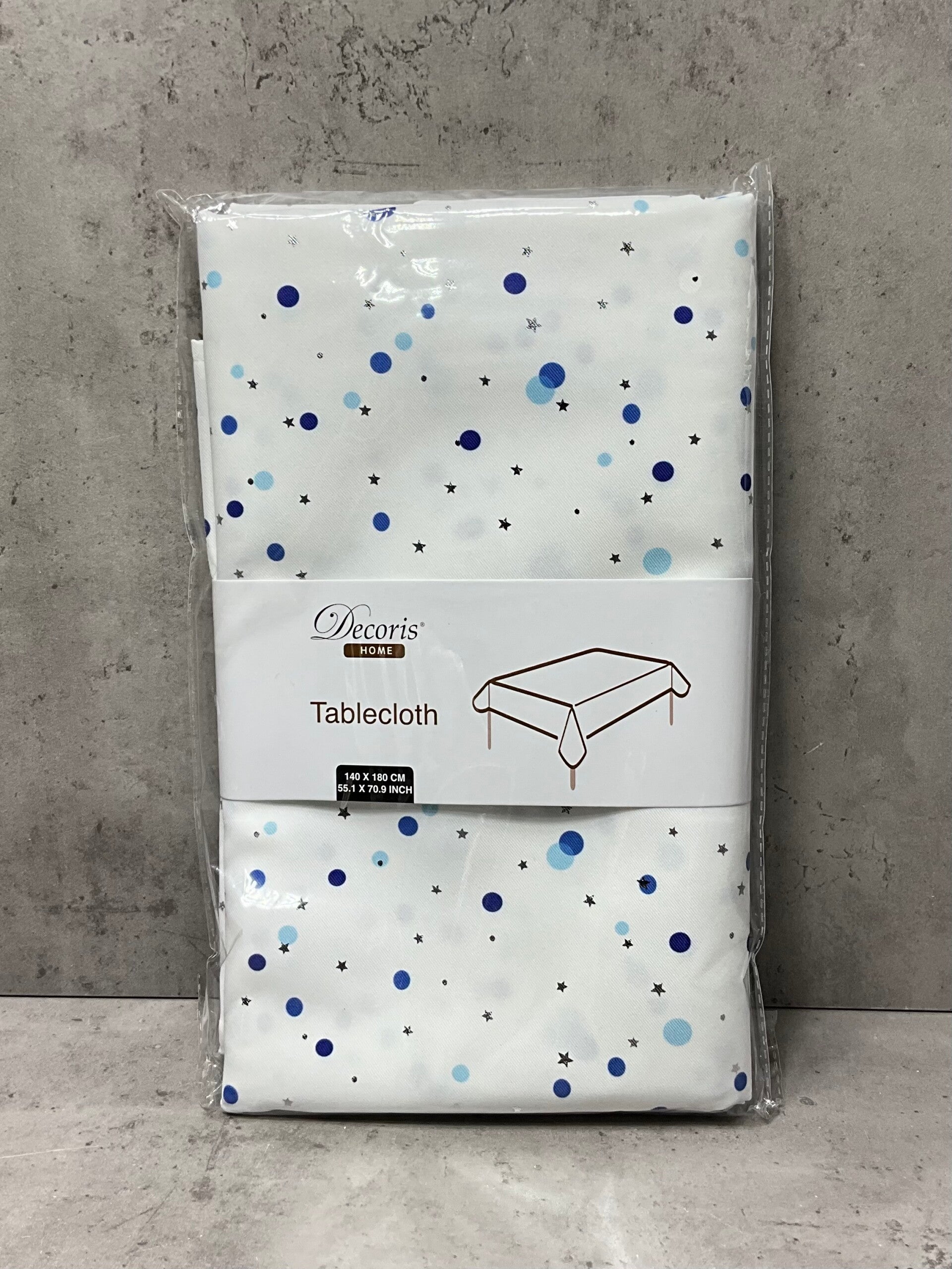 Tafelkleed met Sterren & Stippen – 140 x 180 cm