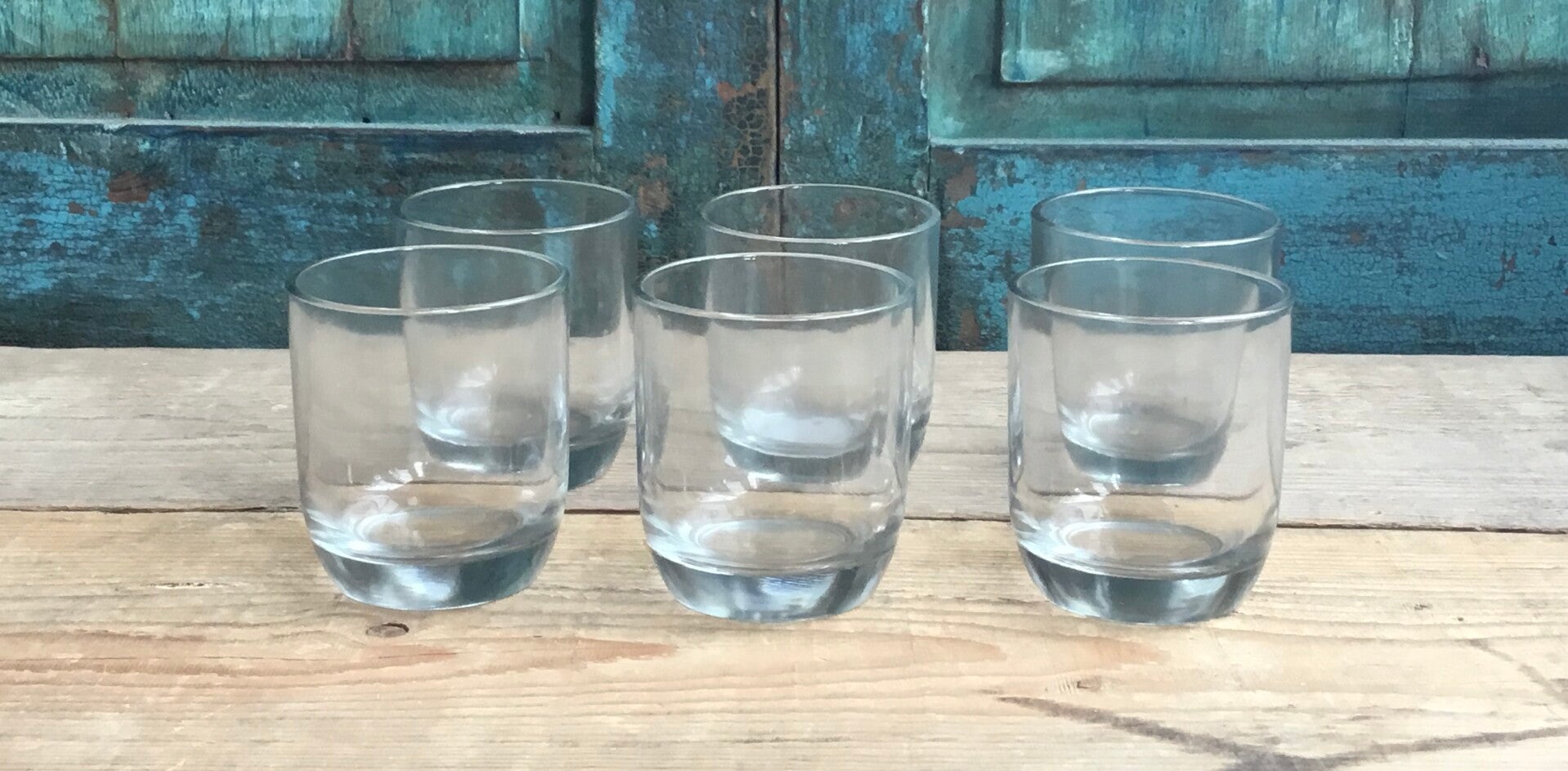 Set van 6 Waxine Glaasjes