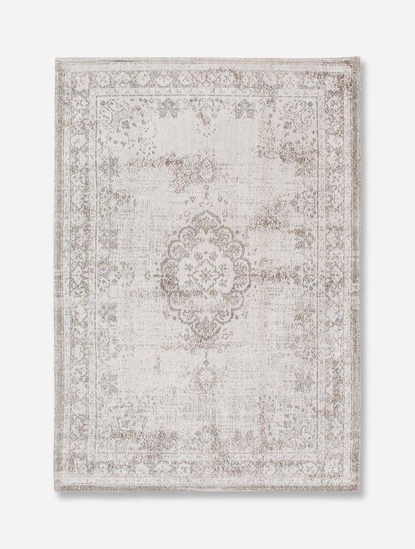 Louis de Poortere Vloerkleed – Fading World Medaillon Salt & Pepper