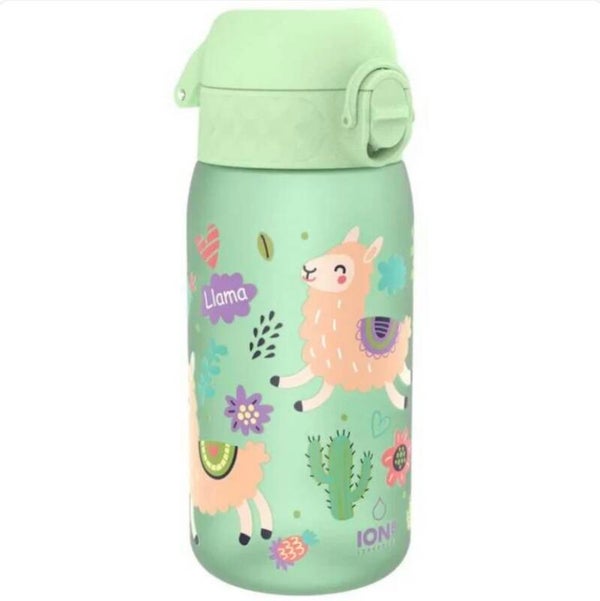 **Ion8 drinkfles Lama – mintgroen – 350 ml**