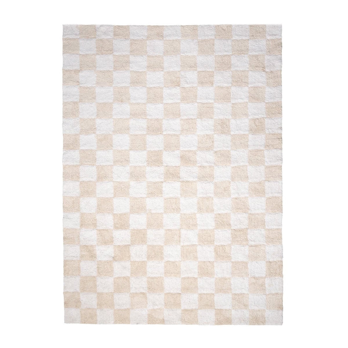 FRAAI vloerkleed Gambit Crème/Wit – 200 × 290 cm - incl. Antislip mat