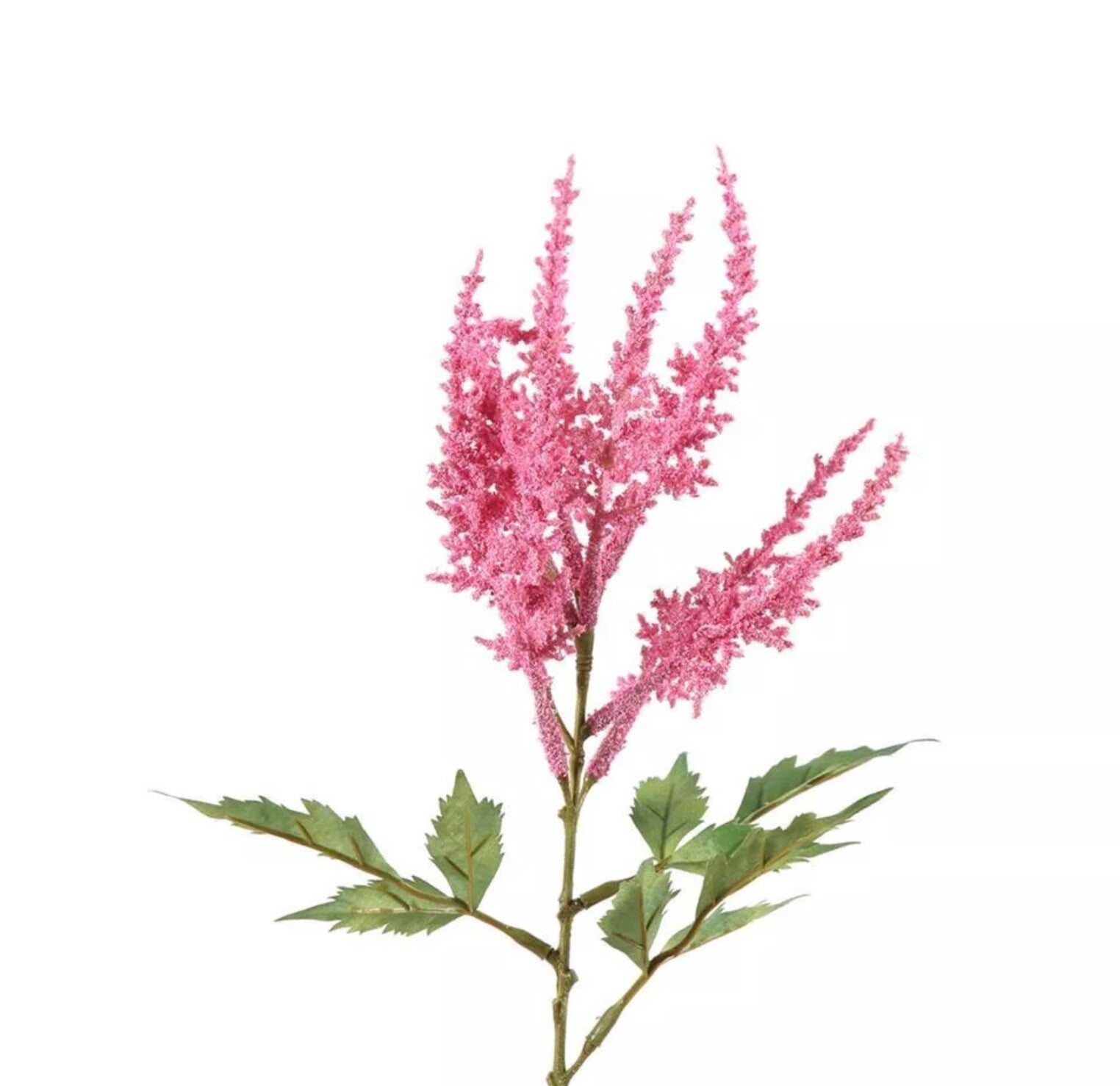 Kunstbloem spirea donker roze
