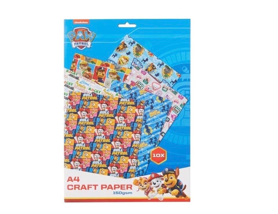 Knutselpapier Paw Patrol