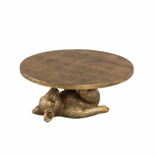 PTMD Kaarsen Plateau Miro Muis Goudkleurig