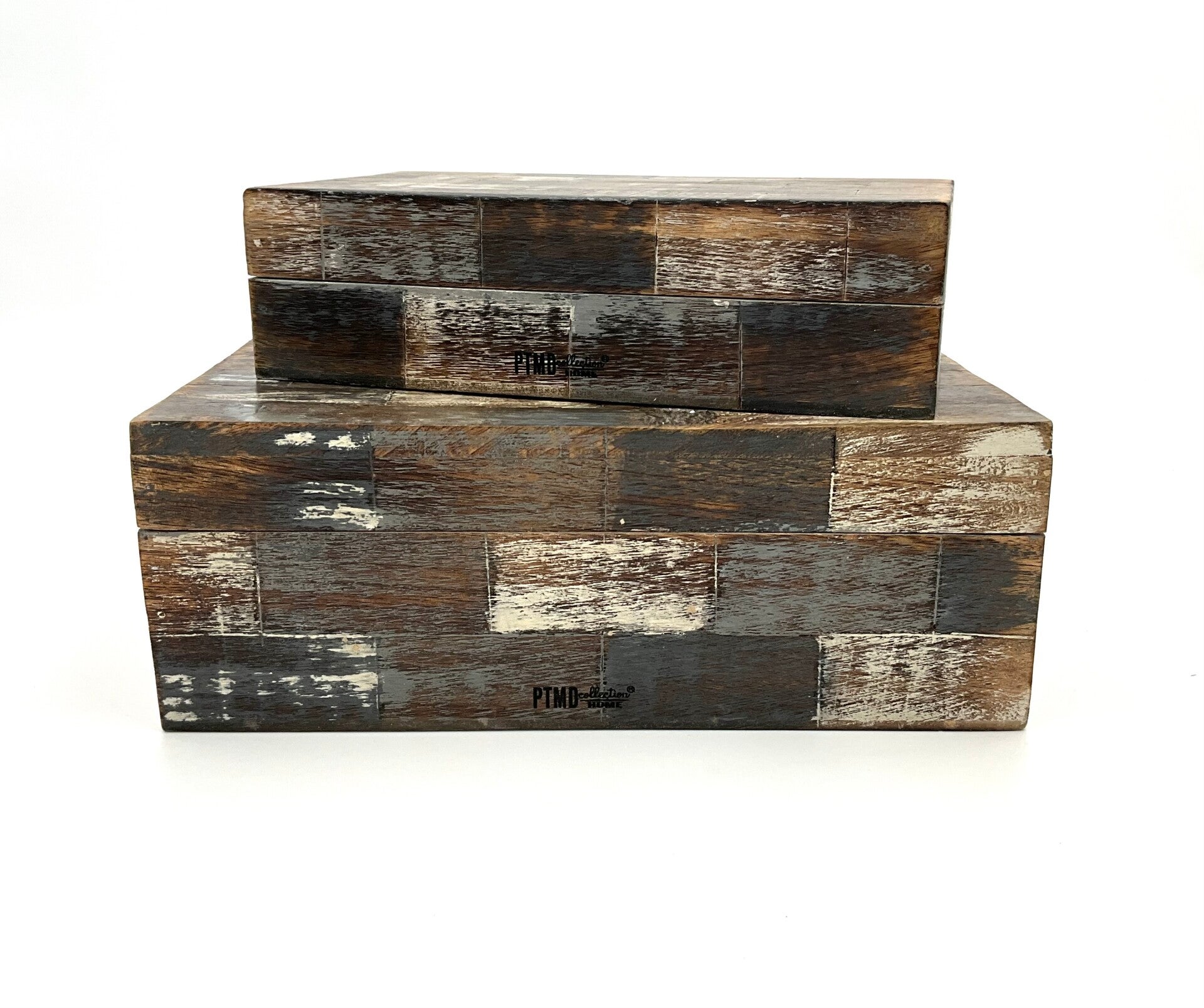 PTMD Houten Opbergbox Set