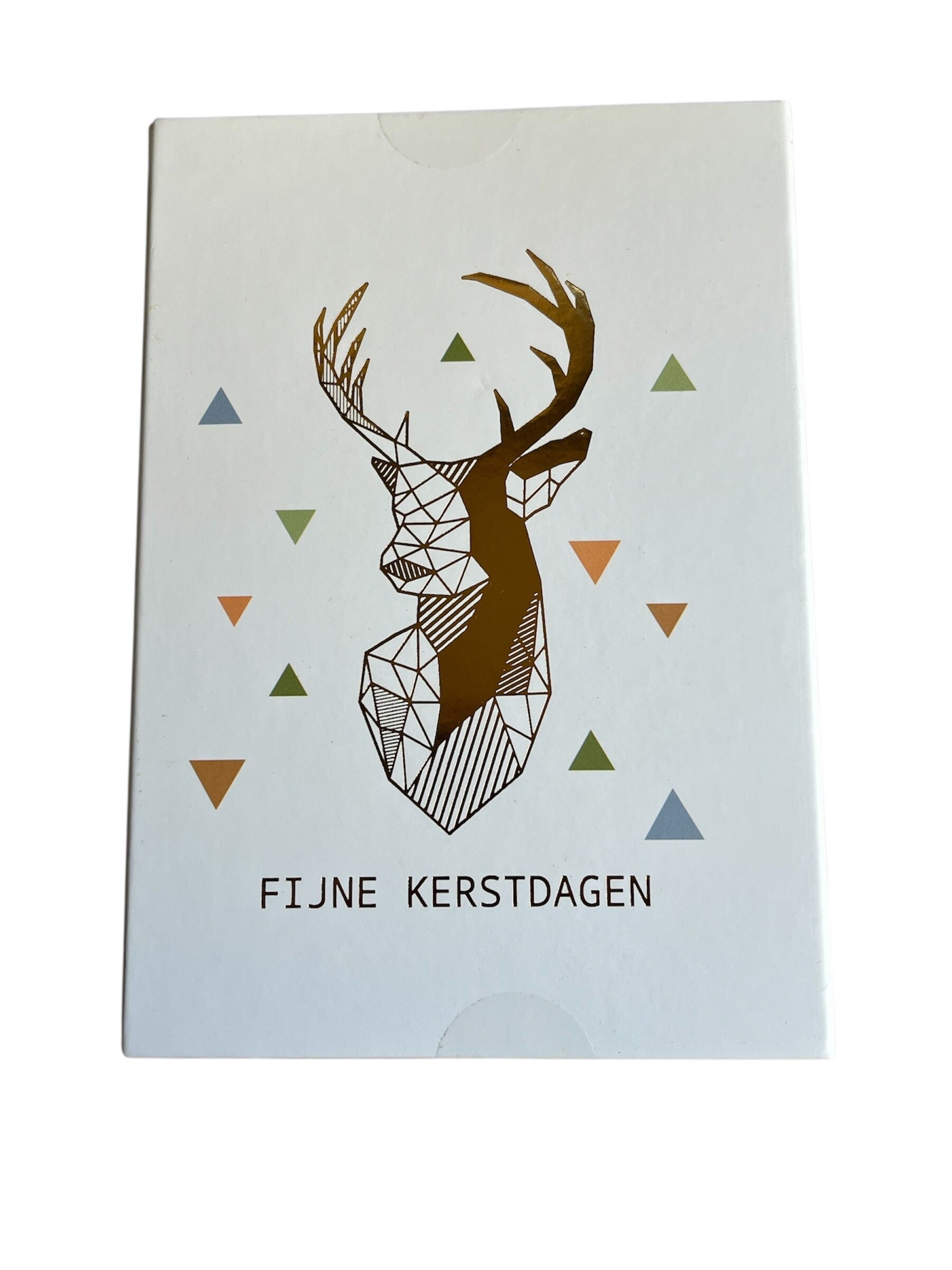 Luxe Kerstkaarten Set - 10 stuks