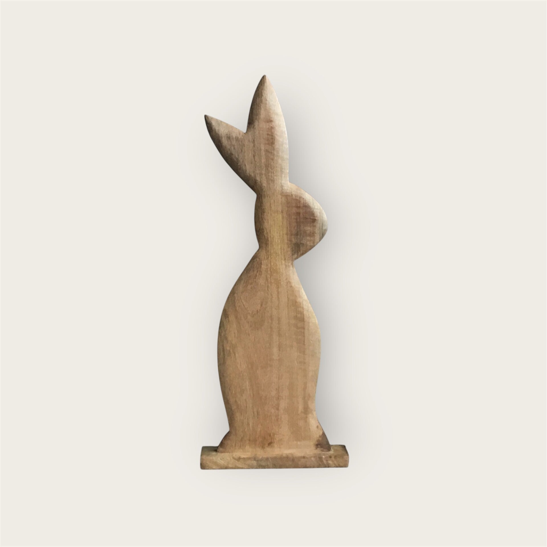 Houten Decoratie Konijn Mangohout