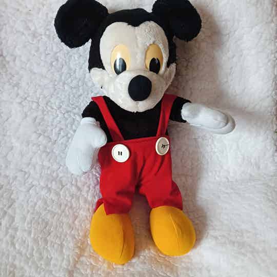 Très jolie peluche Mickey vintage année 80