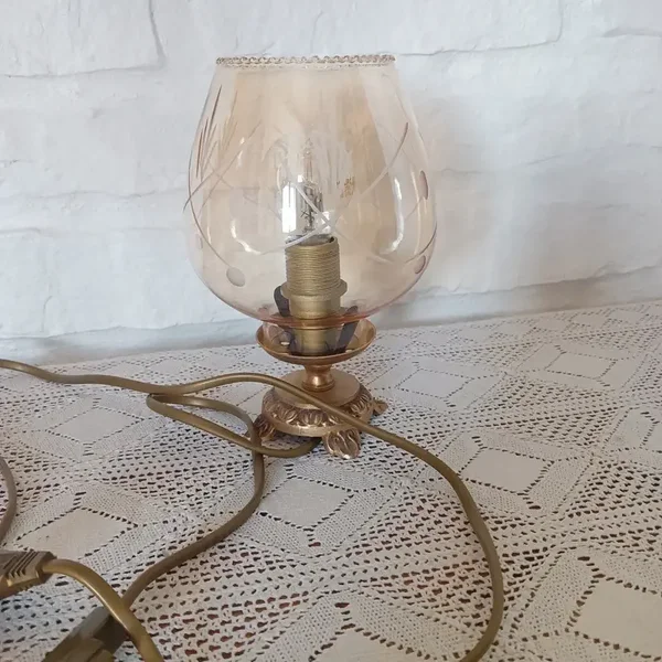 Très jolie lampe de table vintage