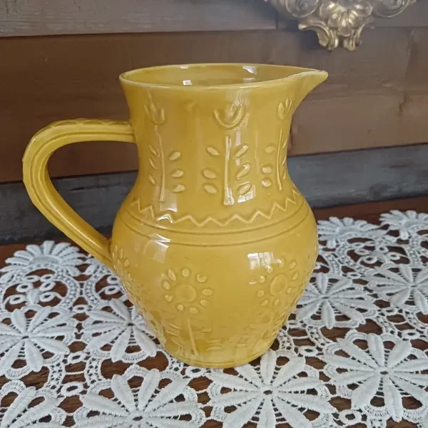 Très joli pichet vintage Digoin Sarreguemines