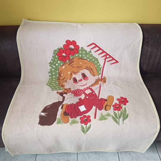 Couverture enfant vintage